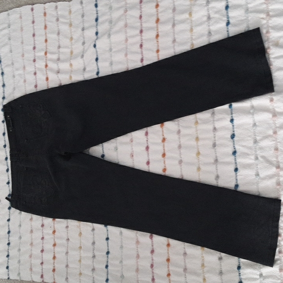 G STUDIO Black Denim Jeans SZ 12 - Picture 7 of 12